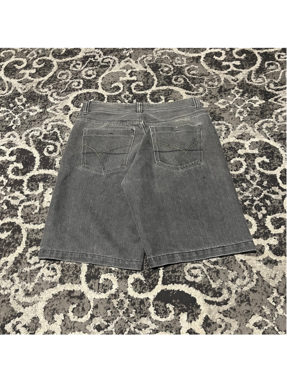 Men's Urban Heritage Gray Jean Shorts Waist 32